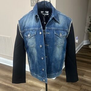 Maison Martin Margiela Blue and Black Kids Jean Jacket
